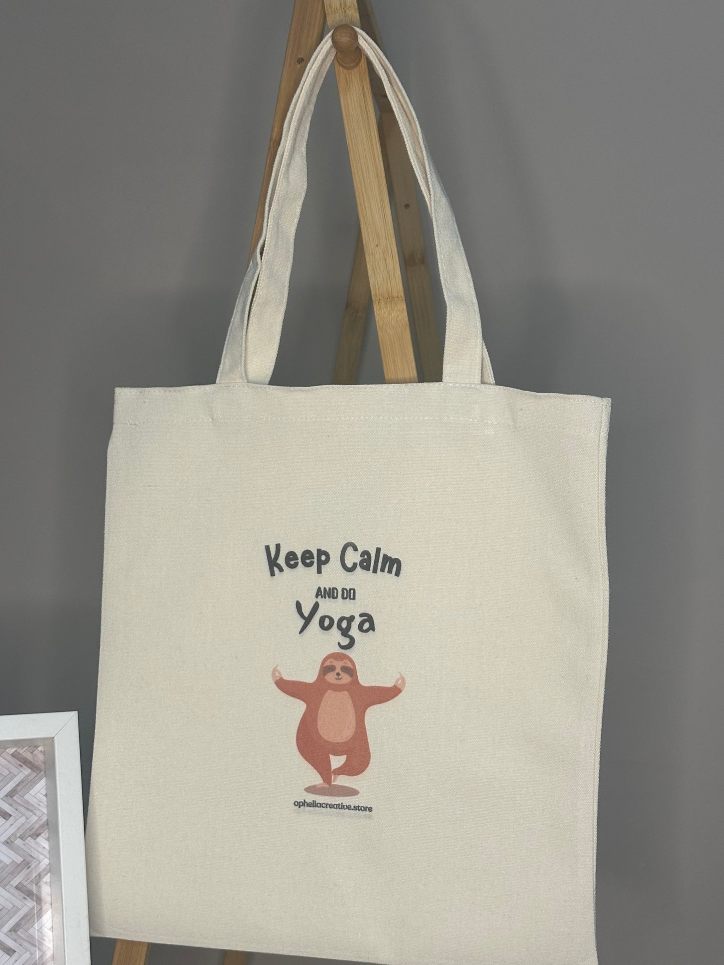 SlothZen Canvas Tote Bag