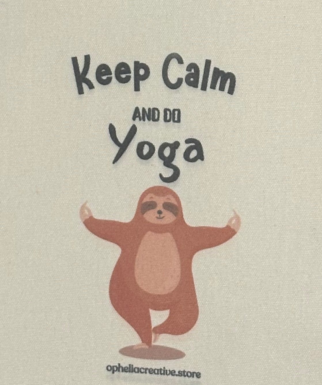 SlothZen Canvas Tote Bag
