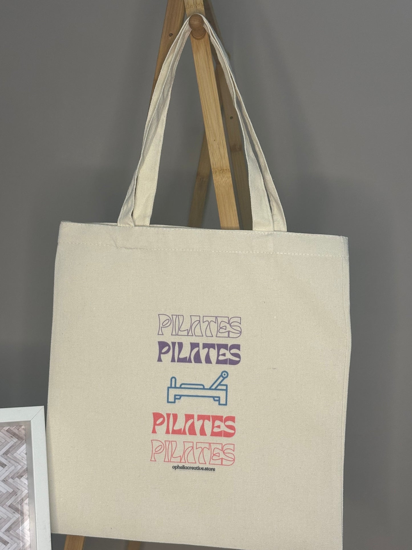Pilates Perfection Canvas Tote Bag