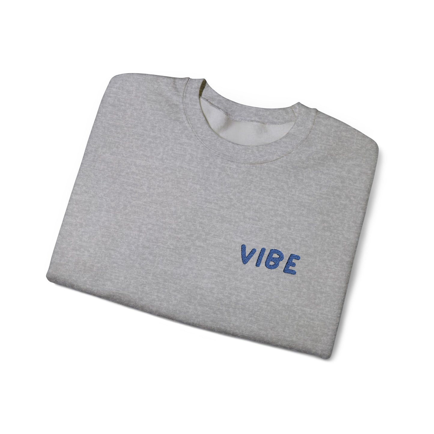 Embroidered "Vibe" Unisex Heavy Blend™ Crewneck Sweatshirt