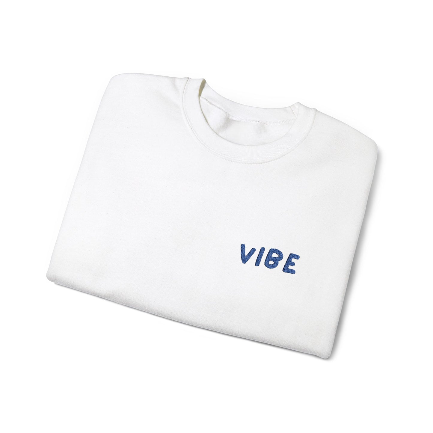 Embroidered "Vibe" Unisex Heavy Blend™ Crewneck Sweatshirt