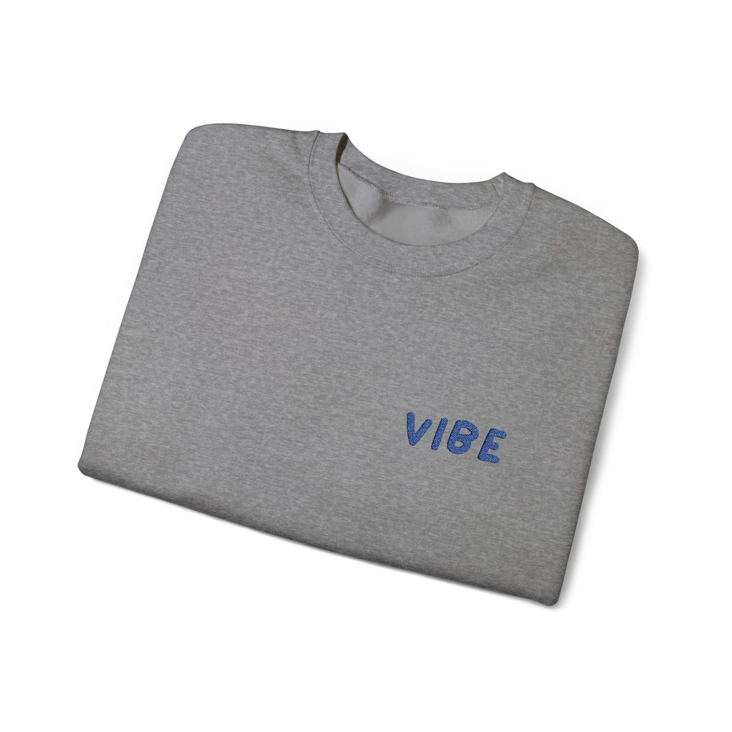 Embroidered "Vibe" Unisex Heavy Blend™ Crewneck Sweatshirt