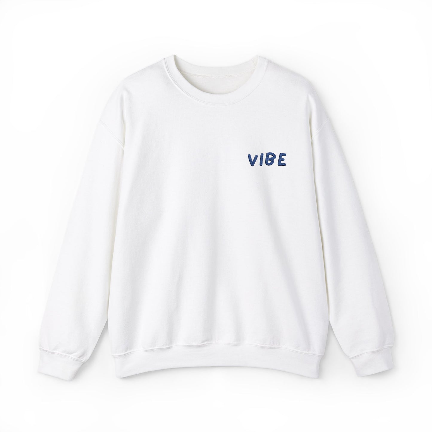 Embroidered "Vibe" Unisex Heavy Blend™ Crewneck Sweatshirt