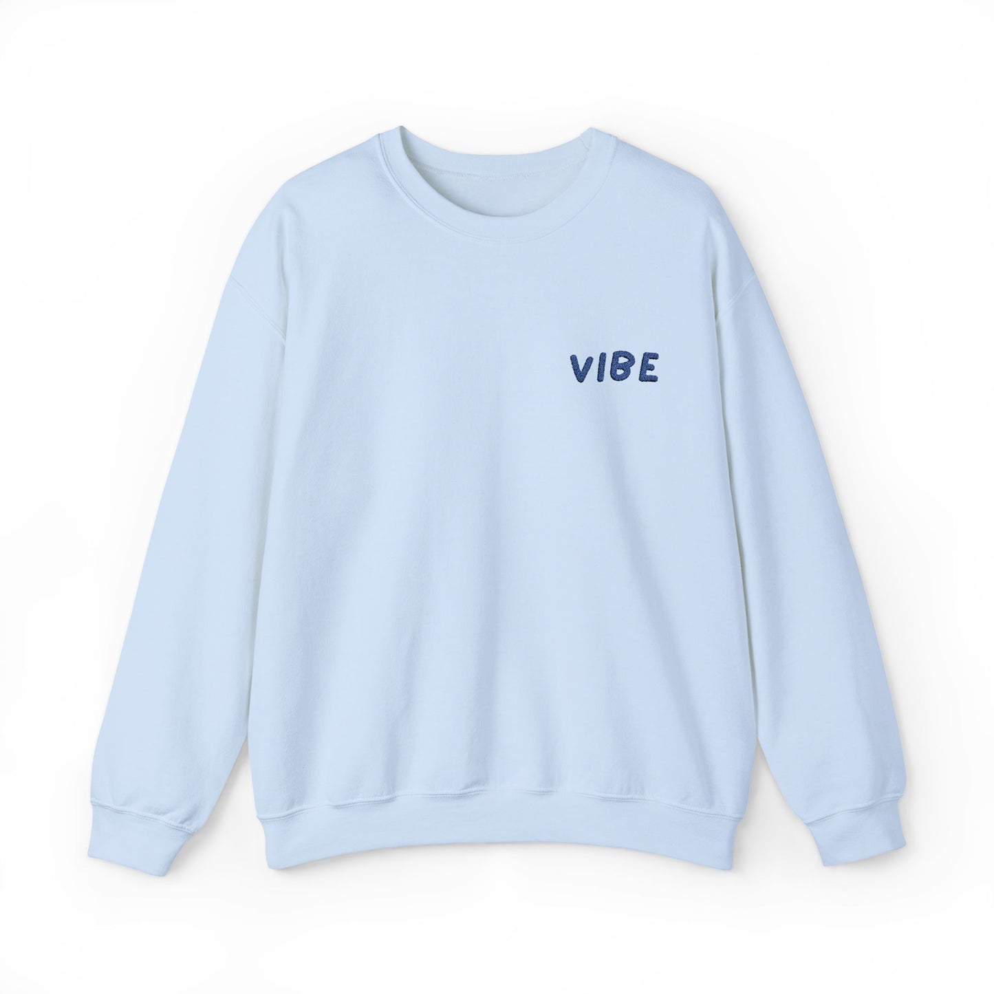 Embroidered "Vibe" Unisex Heavy Blend™ Crewneck Sweatshirt