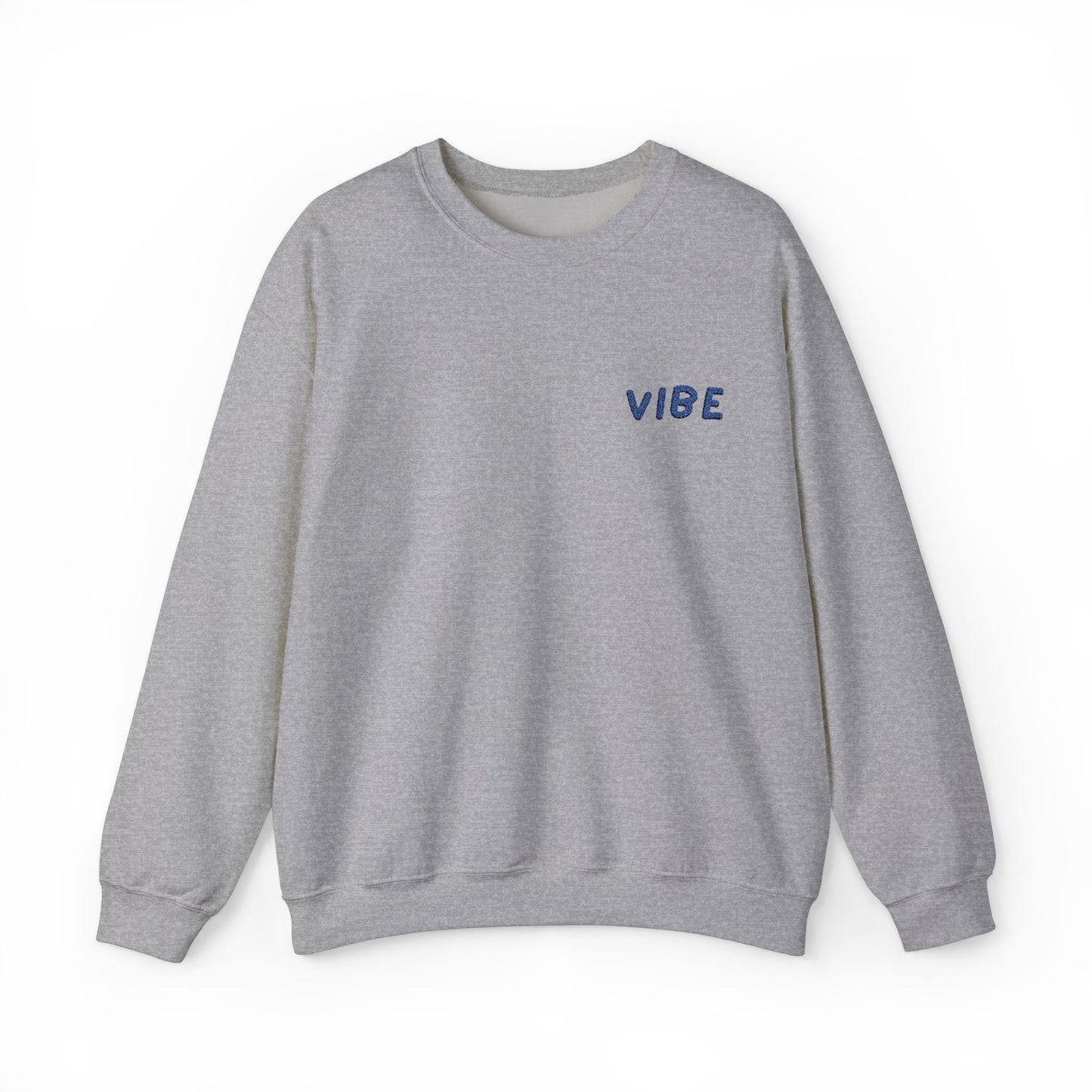 Embroidered "Vibe" Unisex Heavy Blend™ Crewneck Sweatshirt