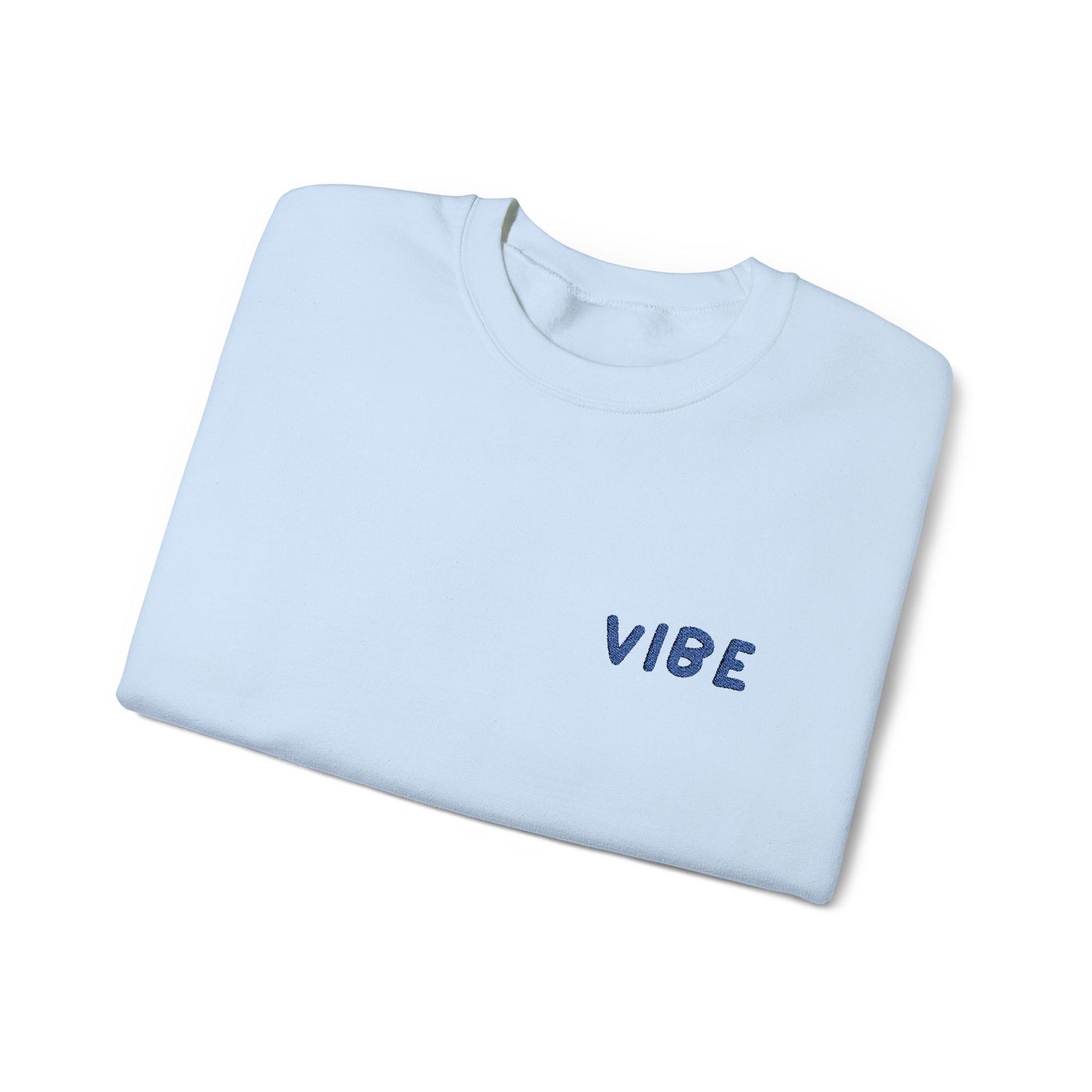 Embroidered "Vibe" Unisex Heavy Blend™ Crewneck Sweatshirt