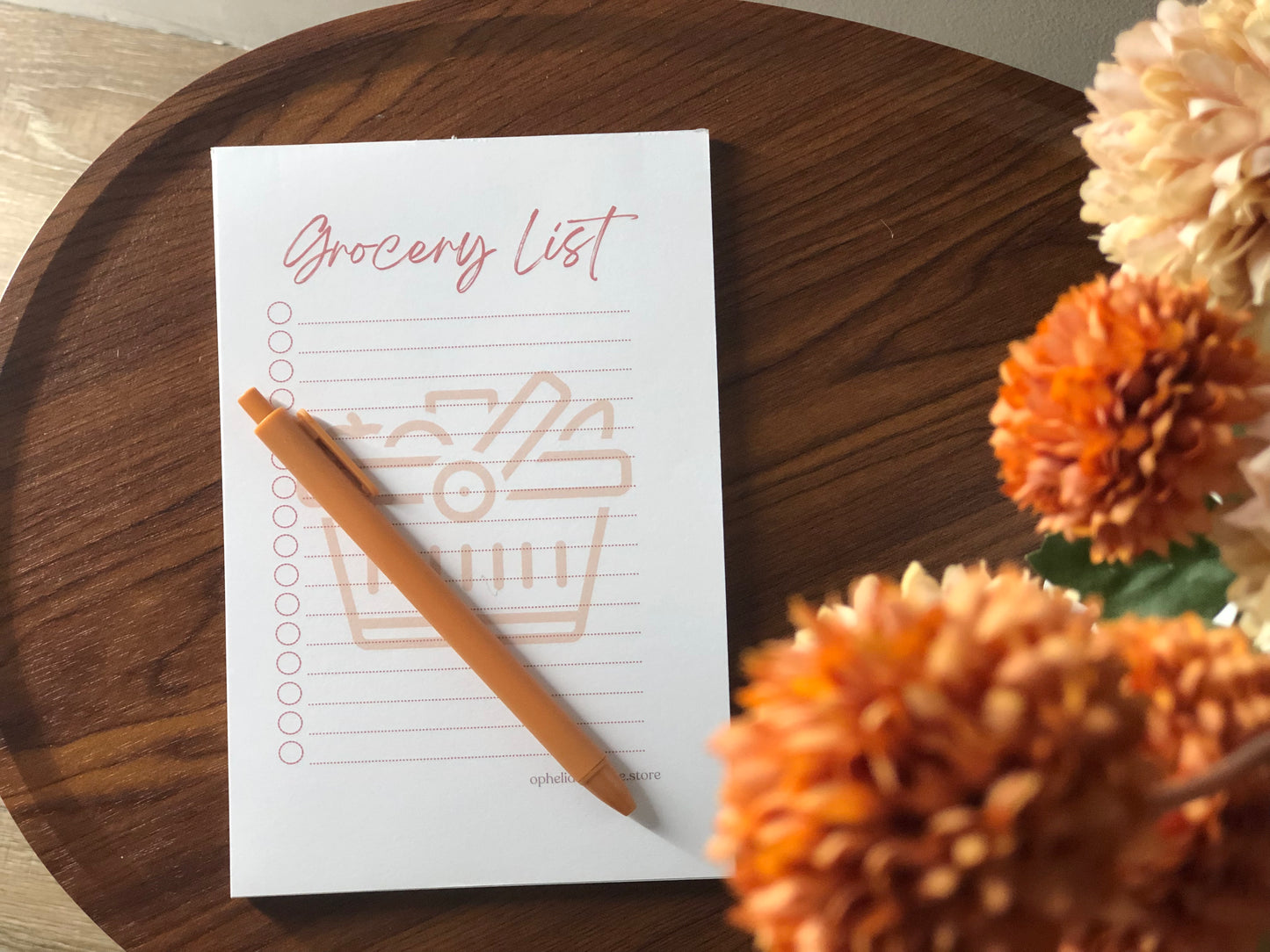 Grocery List Tear Away Notepad