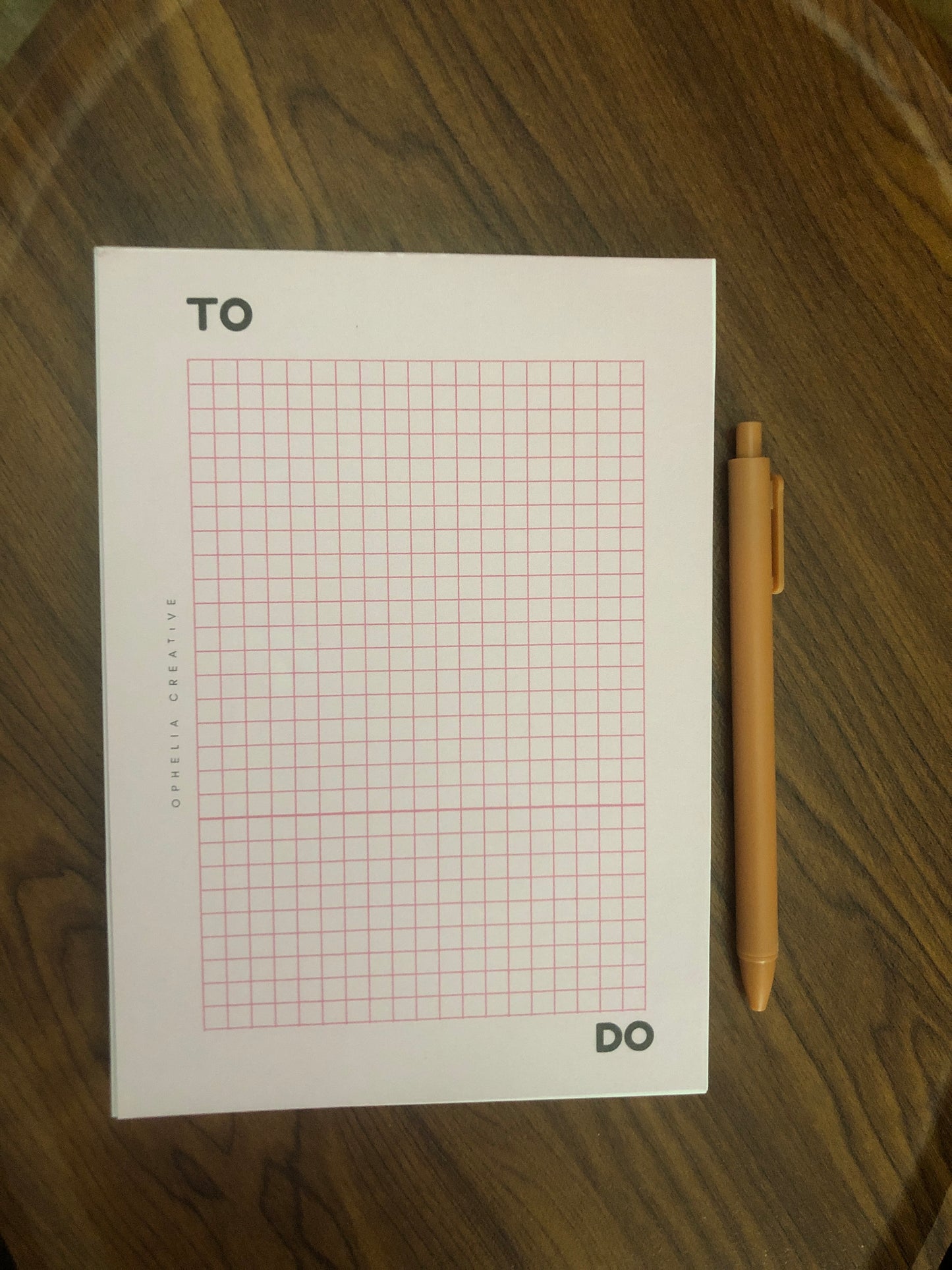 📋✨ Stay Organised in Style with Our Grid-Lined To-Do Notepad! ✨📋