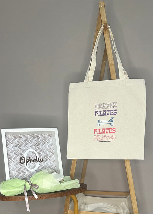 Pilates Perfection Canvas Tote Bag